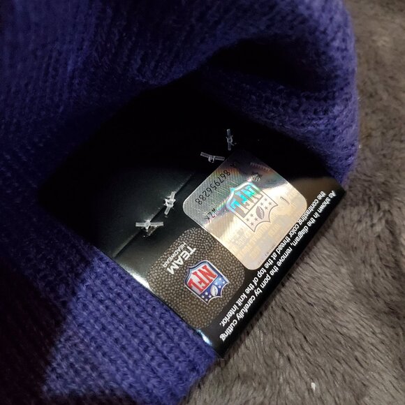 New Era Baltimore Ravens Warm Beanie Toque Unisex Men’s Women’s NWT - Picture 5 of 5